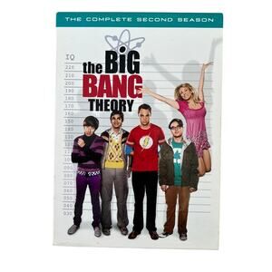 The Big Bang Theory: The Complete Second Season 2 DVD with slip cover and insert